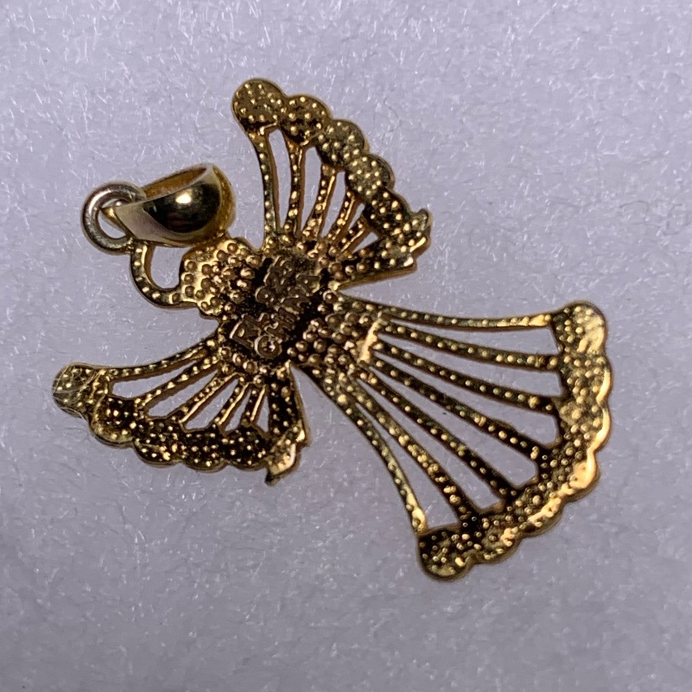 Gold Angel Pendant